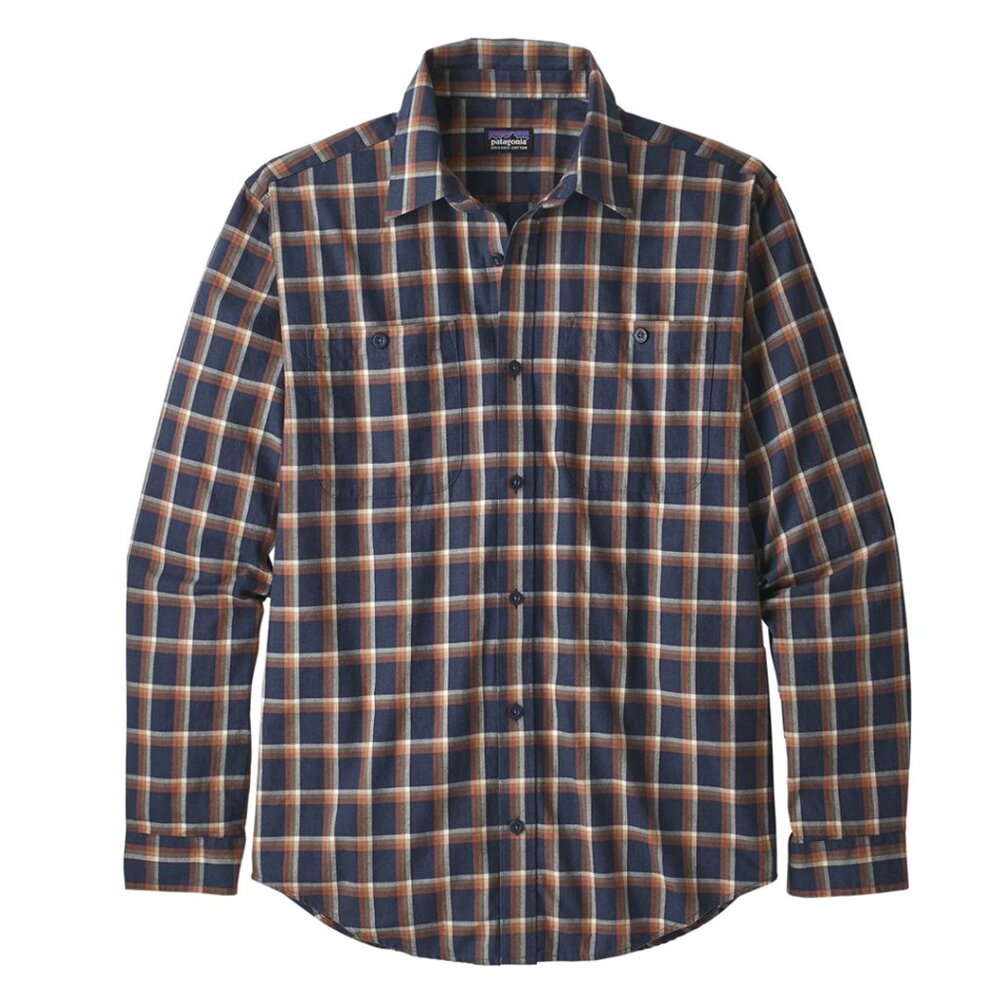 Patagonia Men’s Long-Sleeve Pima Cotton Shirt Large